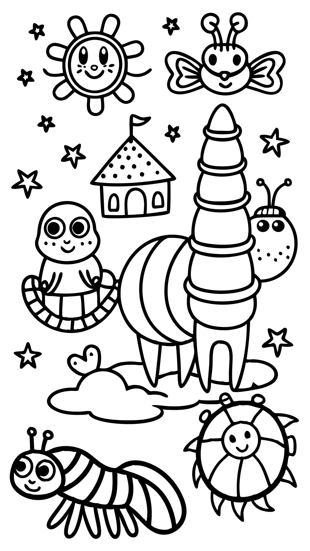 eric carle coloring pages